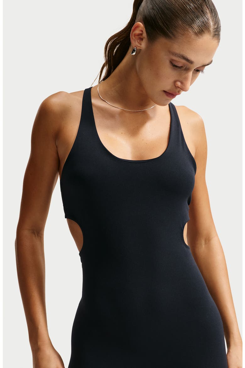 Zenvy Dri-FIT Bodysuit, Alternate, color, BLACK/ COOL GREY