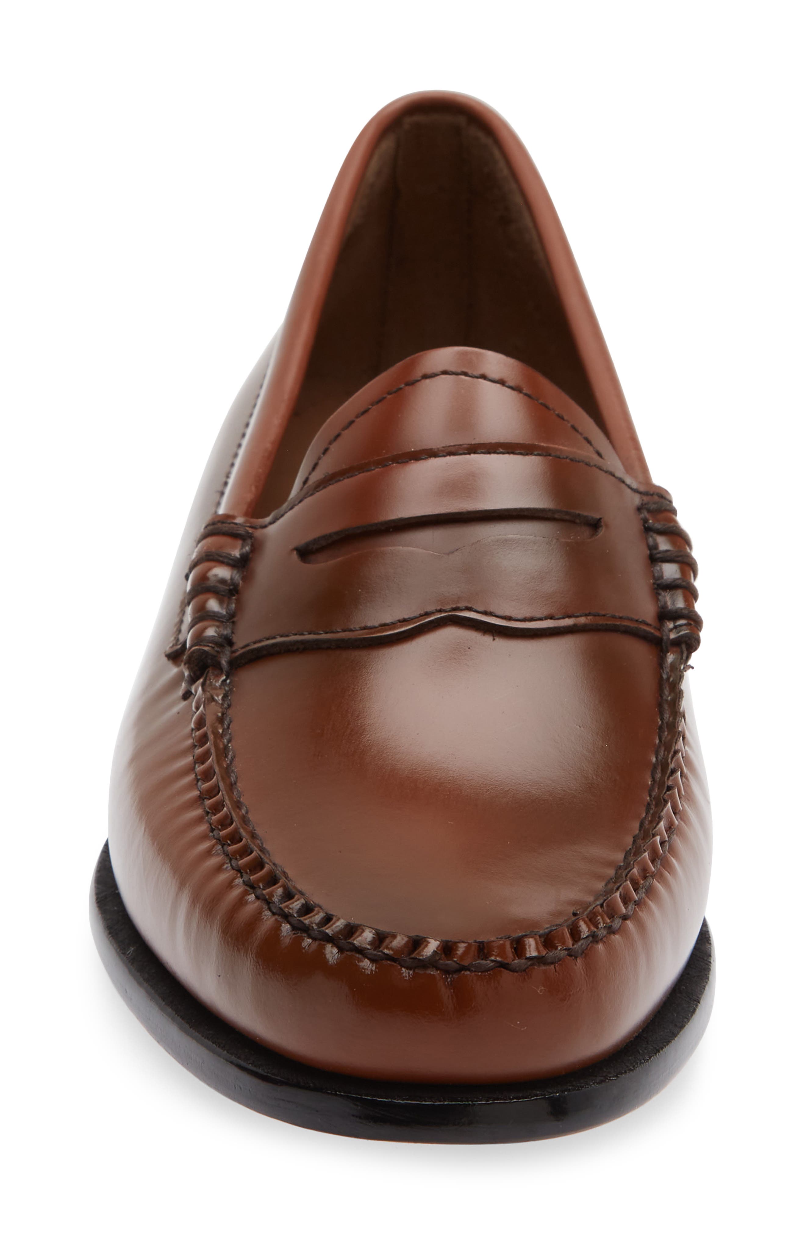 G.H.BASS Whitney Leather Loafer, Alternate, color, Cognac Leather