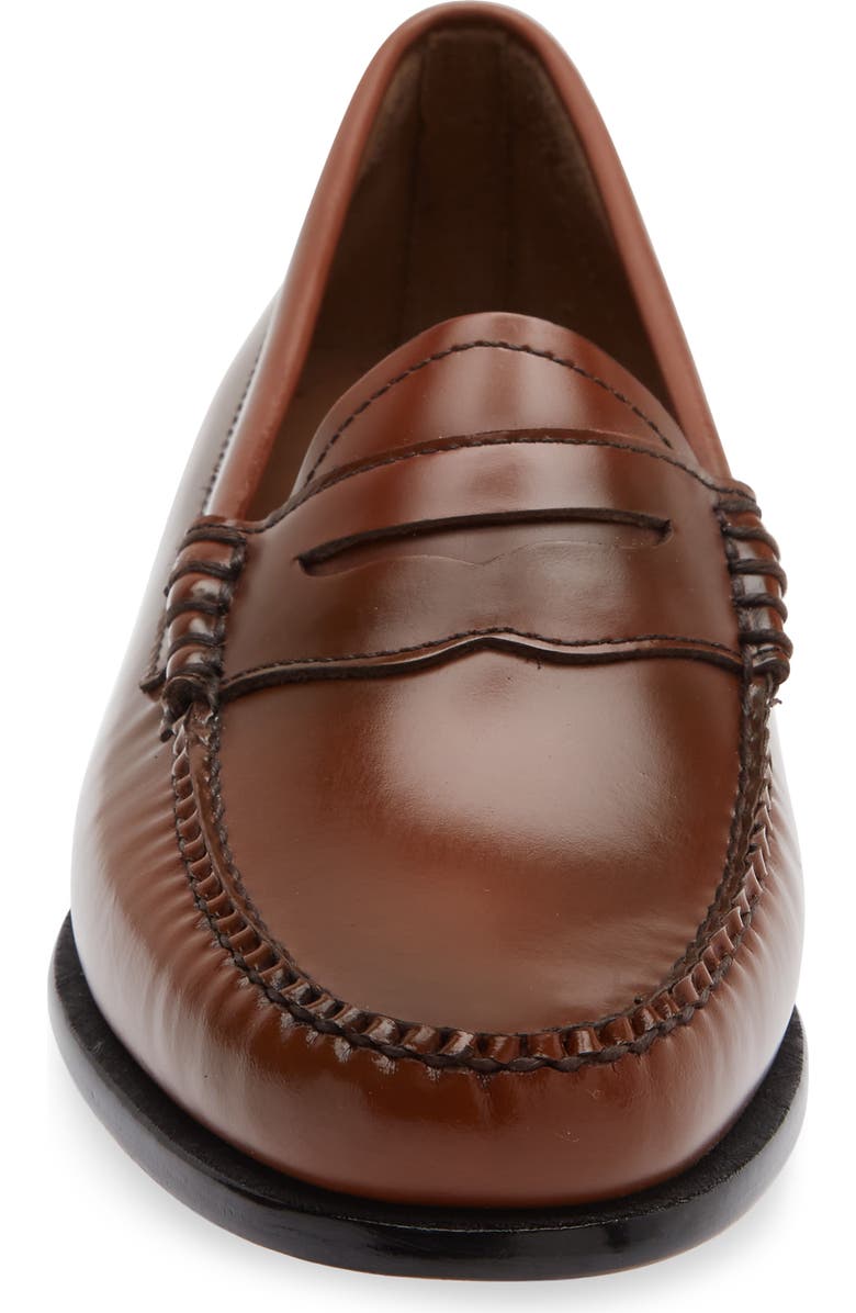 G.H.BASS Whitney Leather Loafer, Alternate, color, Cognac Leather