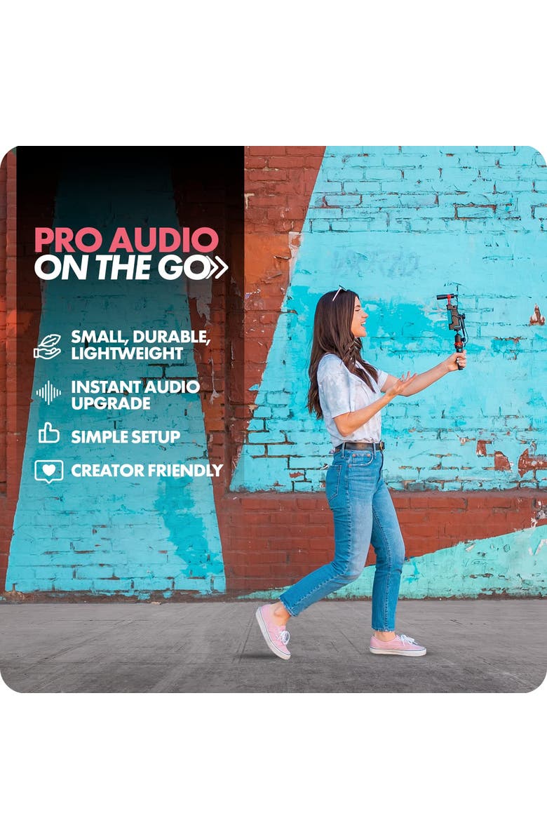 MOVO VXR10-PRO Supercardioid Shotgun Microphone for Cameras and Smartphones, Alternate, color, Black