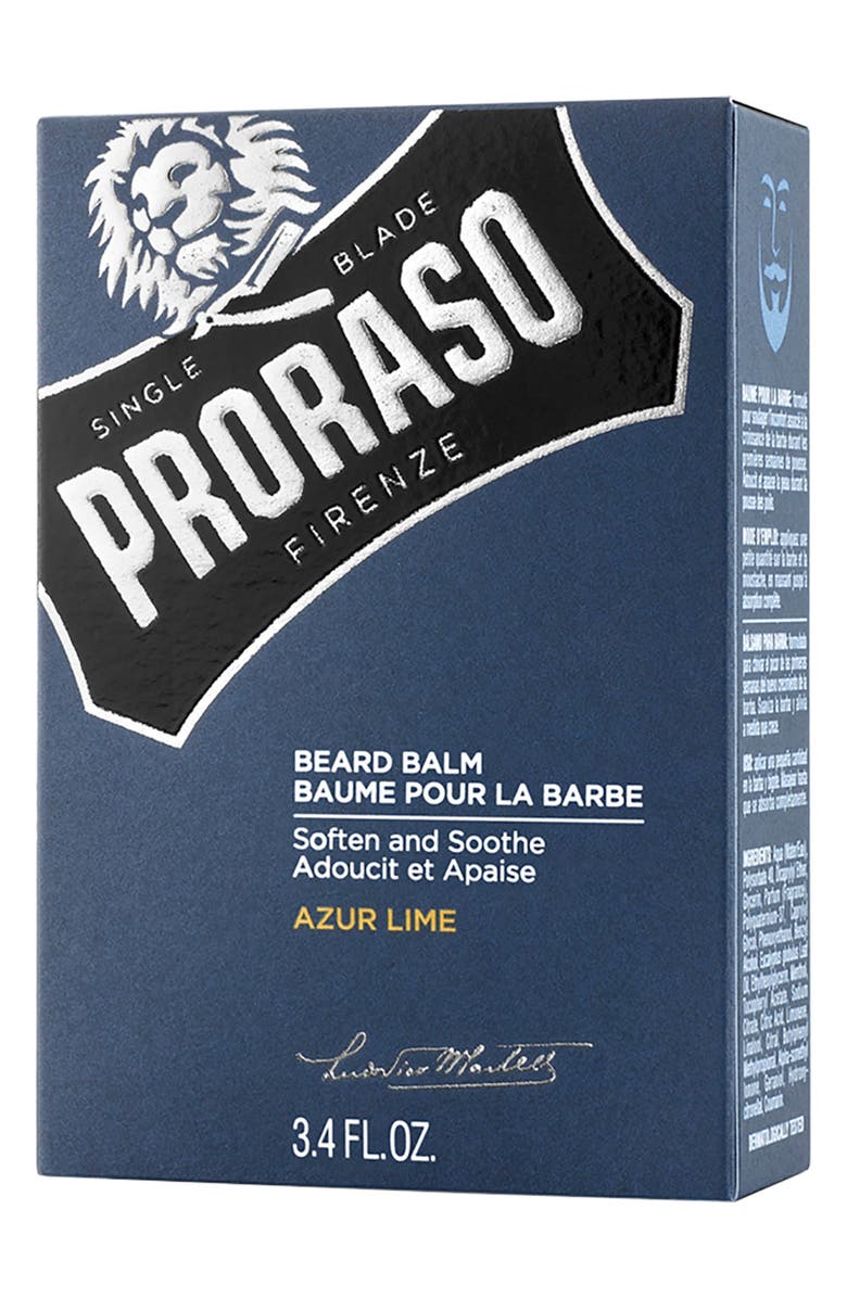 Proraso Men's Grooming Azur Lime Beard Balm, Alternate, color,