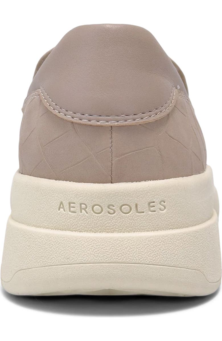 Aerosoles Felice Croc Embossed Sneaker, Alternate, color,