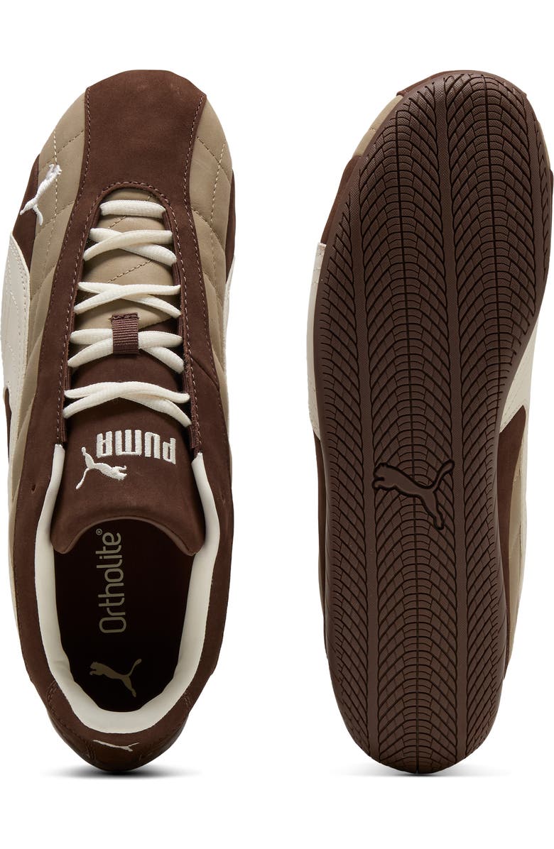 PUMA Speedcat Plus Quilted Sneaker, Alternate, color, Espresso Brown/ Warm White