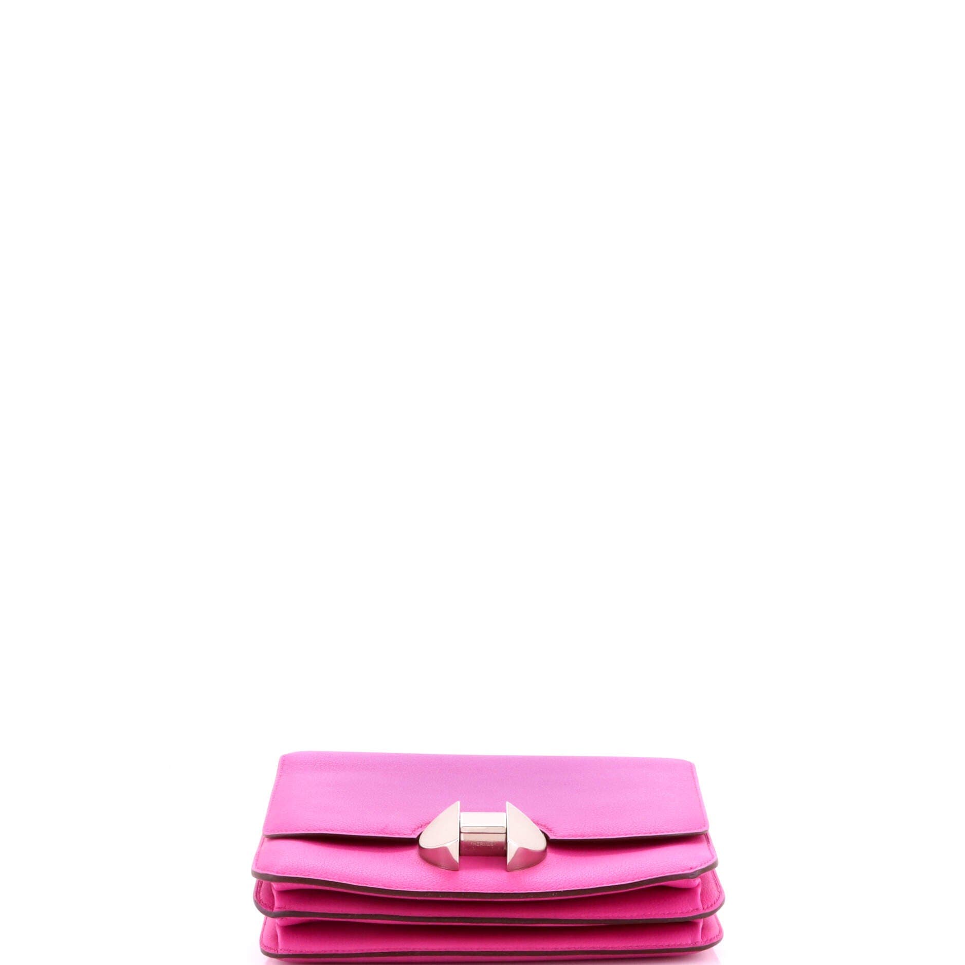 Pre-Owned Hermes 2002 Shoulder Bag Evercolor 20, Alternate, color, Rose Magnolia