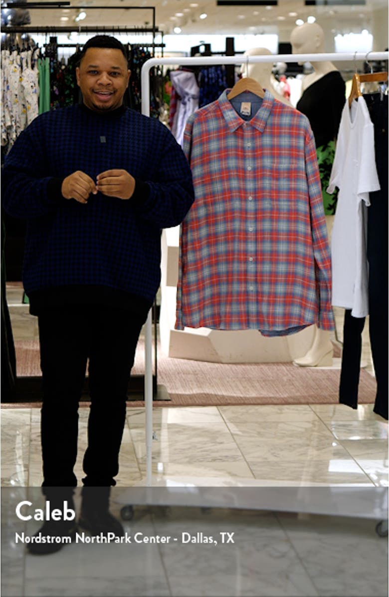 The REversible Plaid Organic Cotton Button-Up Shirt, sales video thumbnail