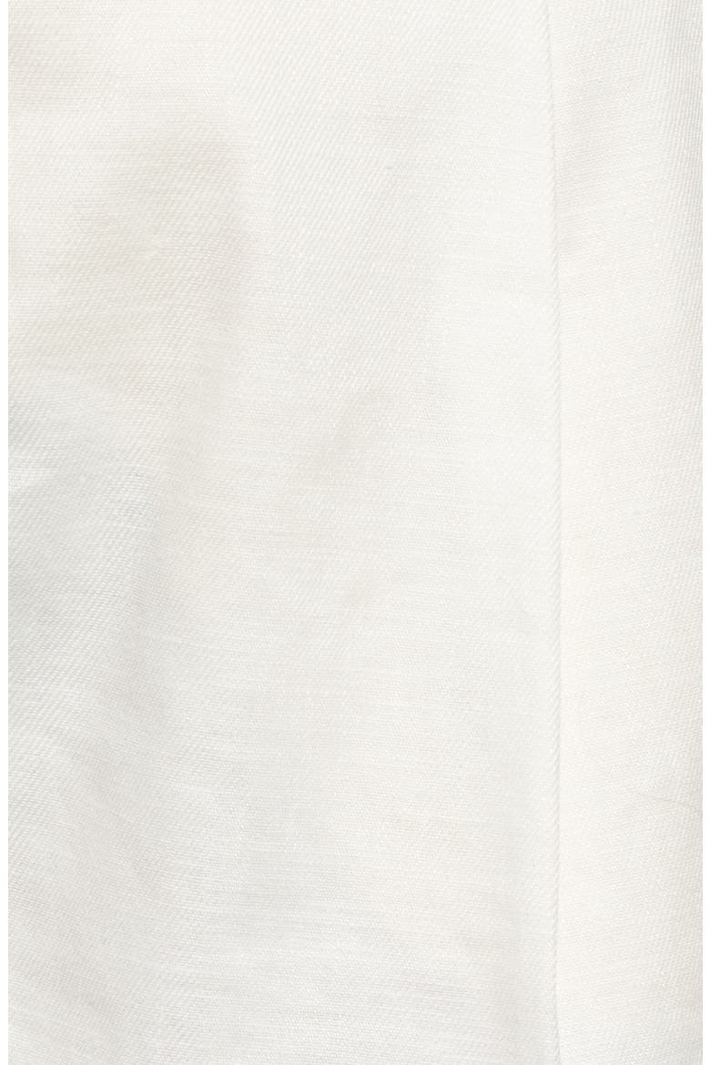 Ilena Linen Blend Shorts, Alternate, color, CREME
