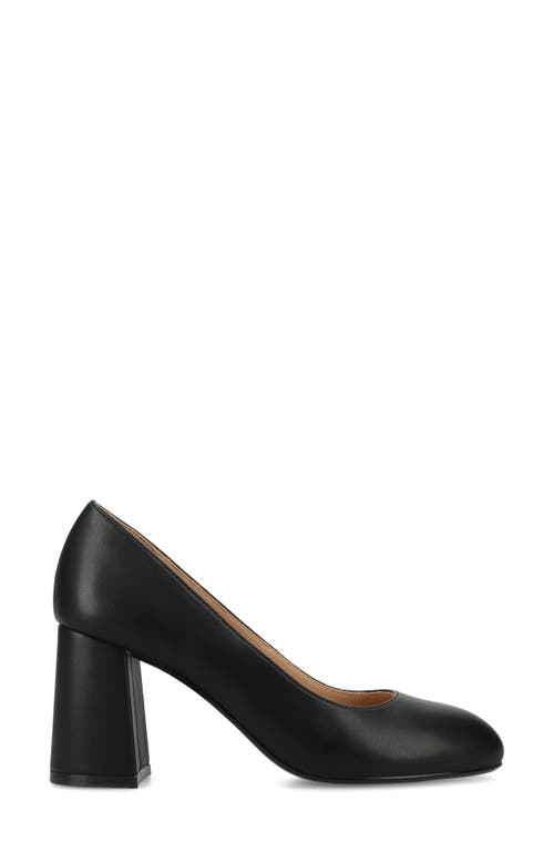 Journee Collection Seraphina Pump In Black