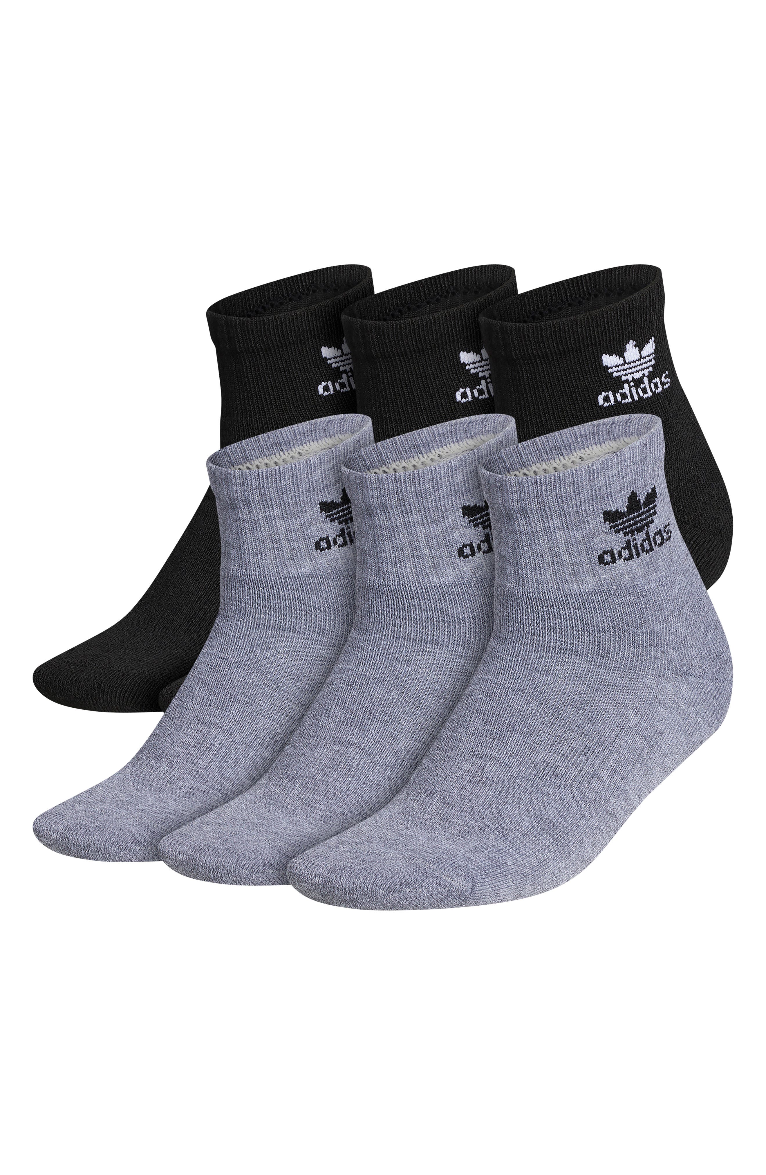 selected HEATHER GREY/ BLACK/ WHITE