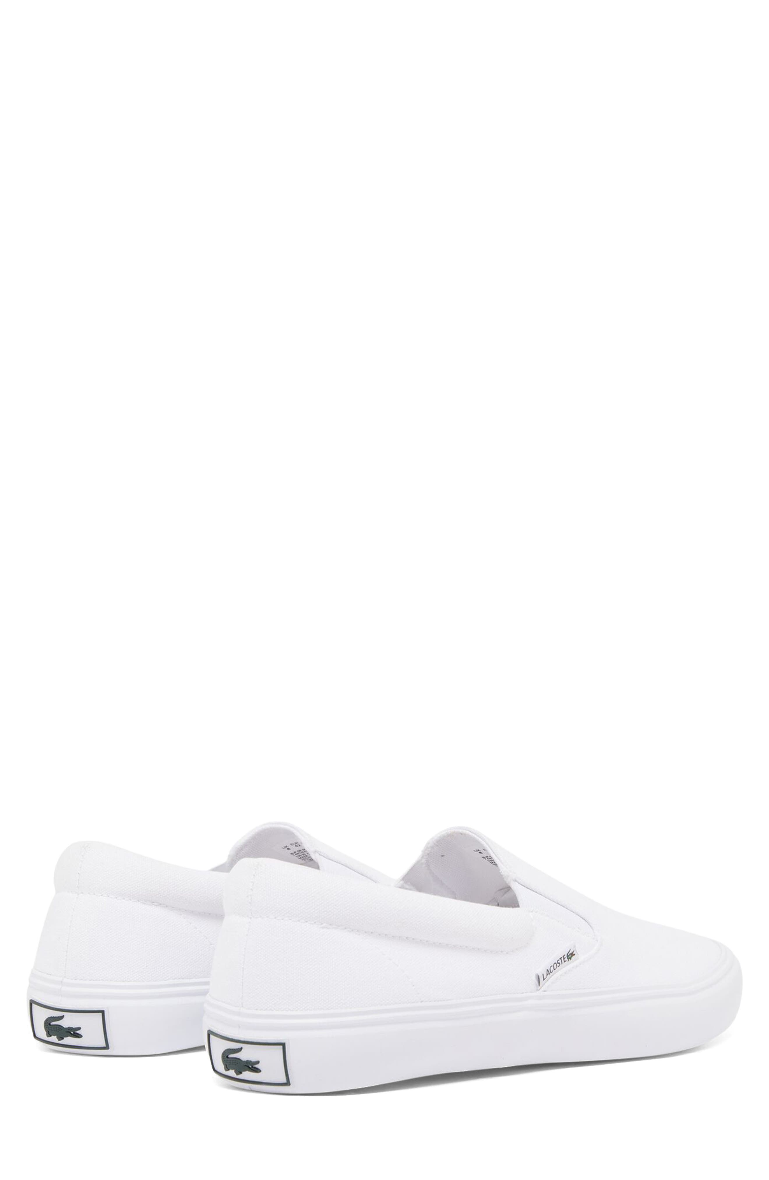 Slip-On Sneaker, Alternate, color, WHITE/ WHITE