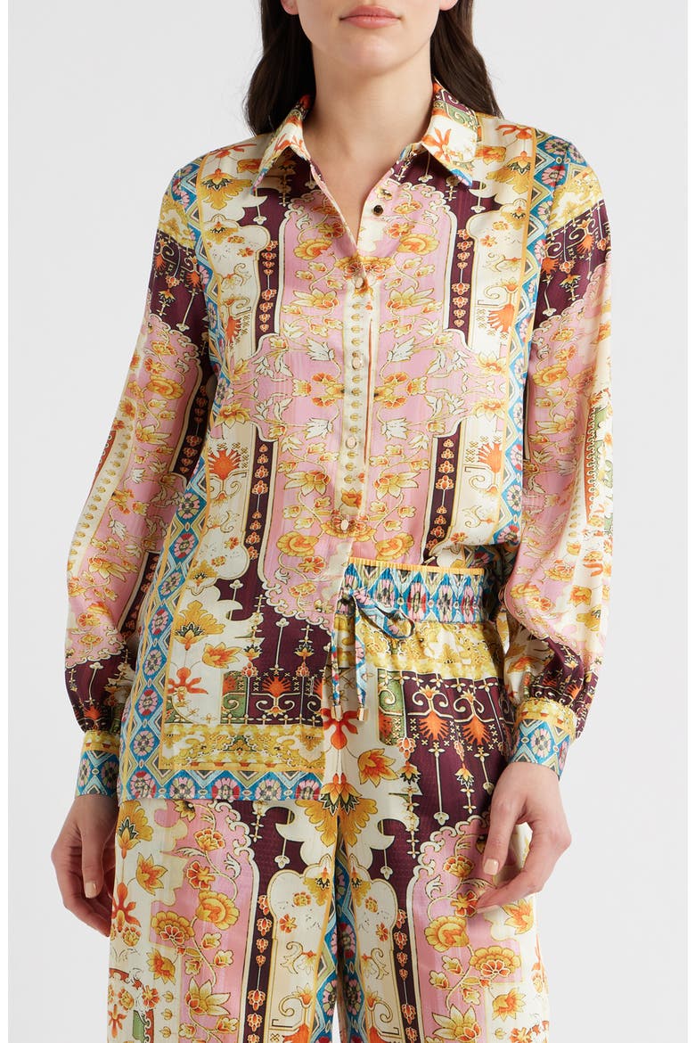 The Lior Mix Print Woven Shirt, Main, color, BAROQUE PRINT