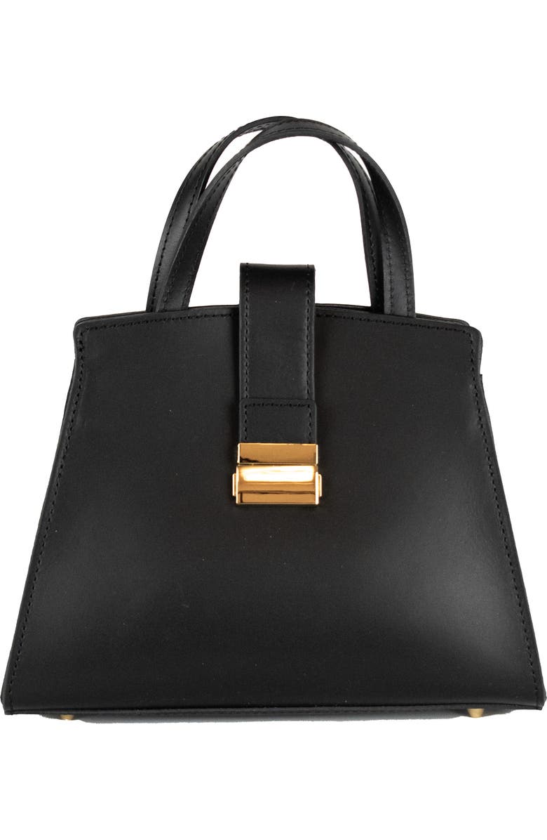 Persaman New York Structured Tote Bag, Main, color, Black