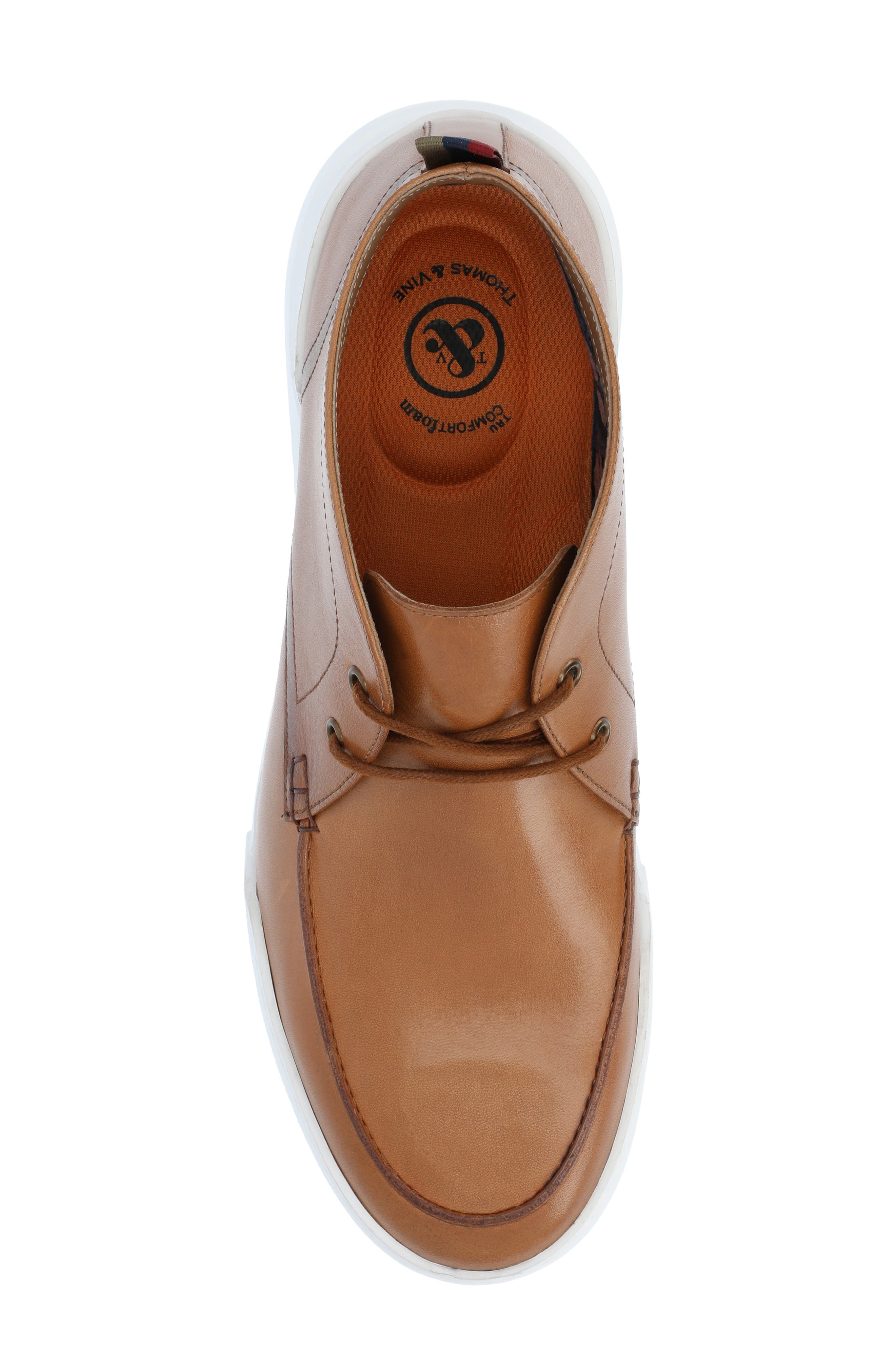 Thomas & Vine Banks Moc Toe Chukka Boot, Alternate, color, Cognac