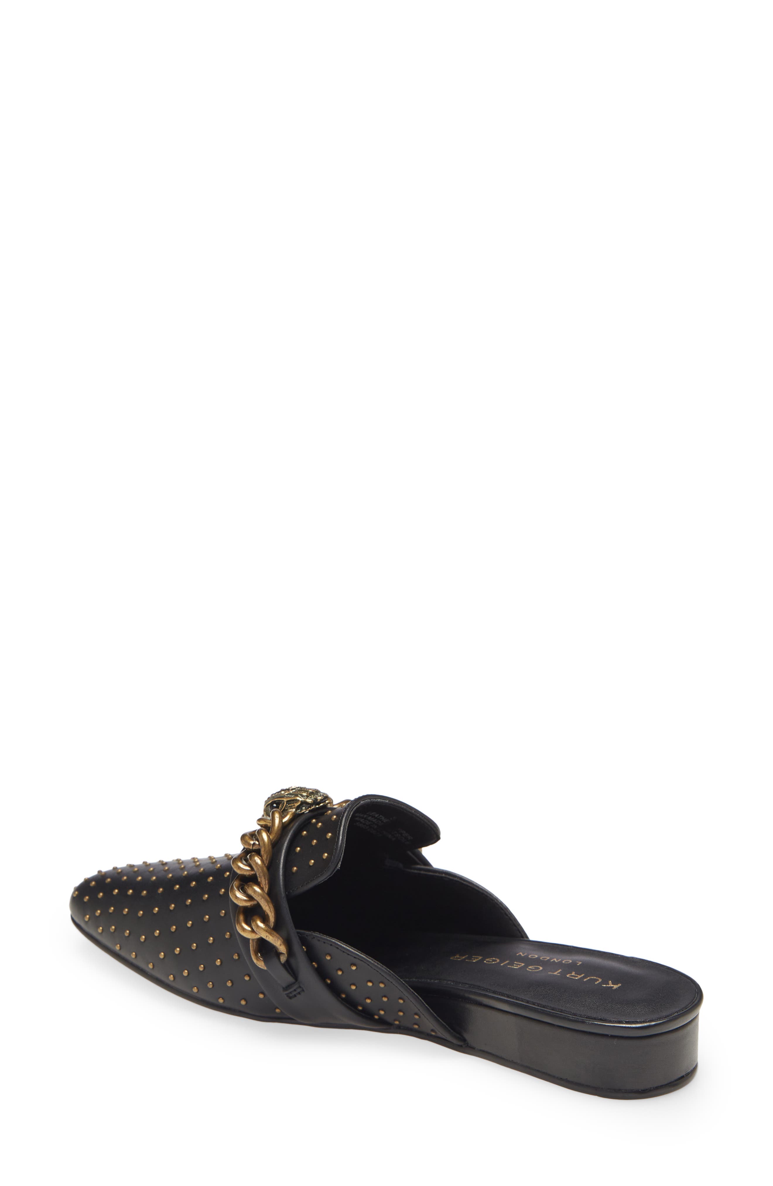 Kurt Geiger London Chelsea Loafer Mule, Alternate, color, Black