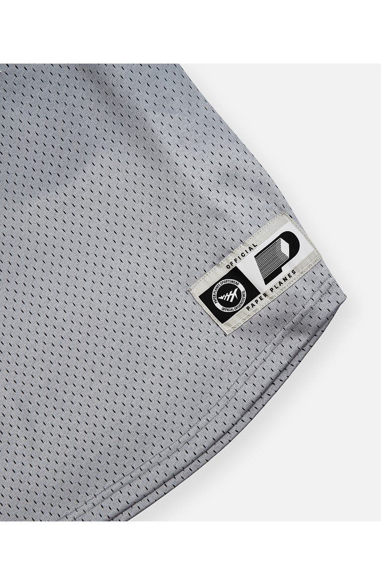 PAPER PLANES Baseball Practice Jersey, Alternate, color, Grey