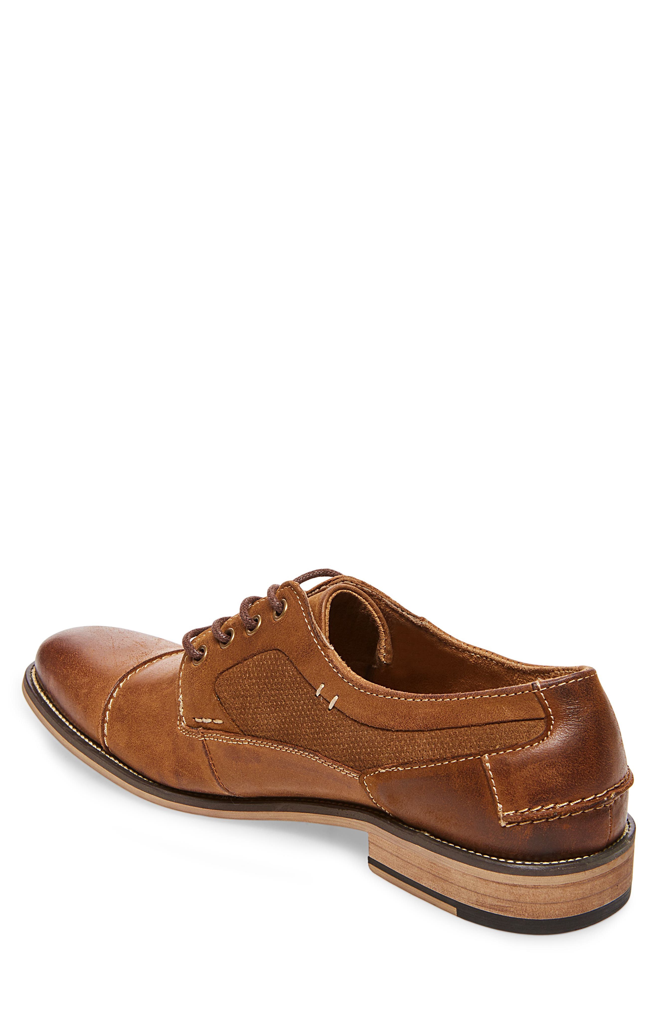 Jagwar Cap Toe Derby, Alternate, color, TAN LEATHER