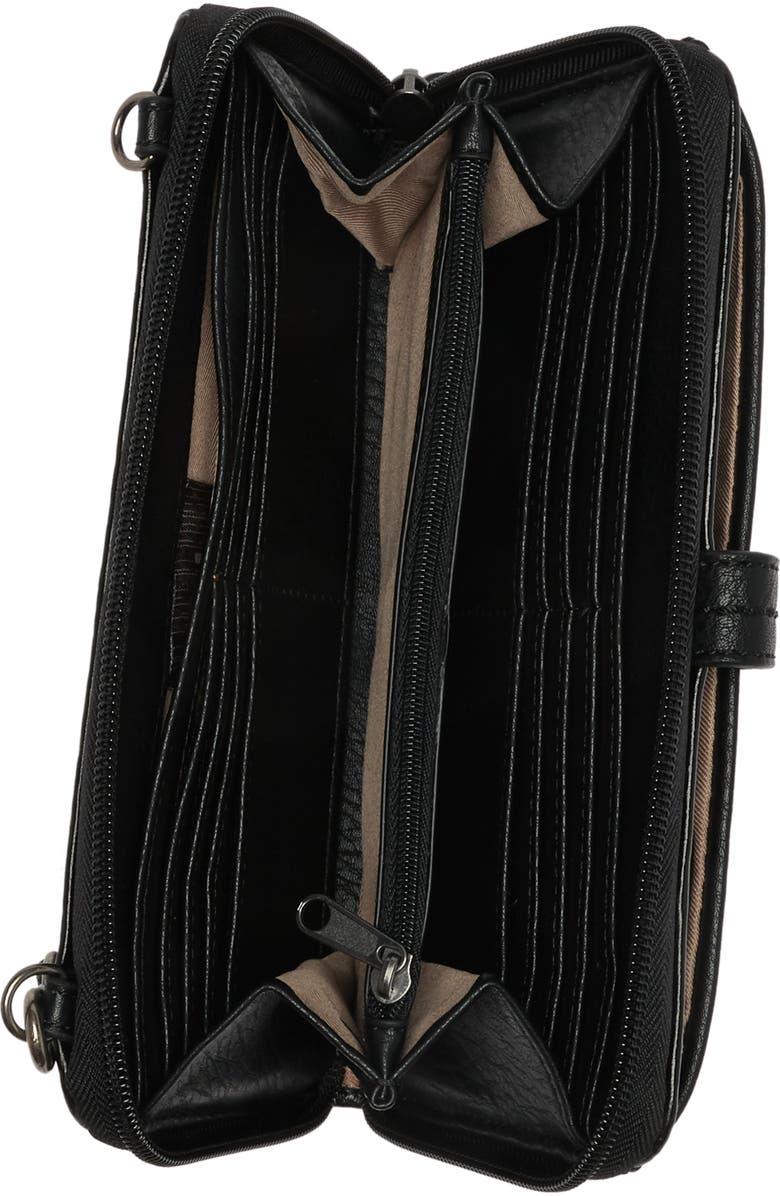 The Sak Iris Leather Large Smartphone Crossbody Bag, Alternate, color,