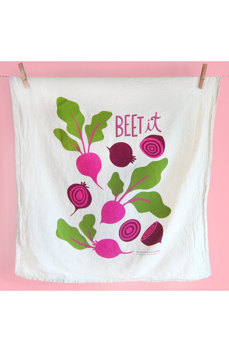 The Neighborgoods Farmers Market - Dish Towel Set of 3, Alternate, color, NO COLOR