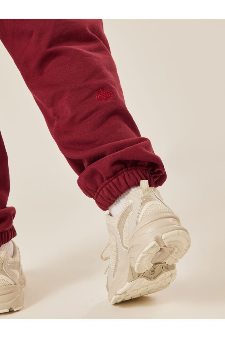 Varsity Athletica Cuffed Joggers, Alternate, color, Garnet