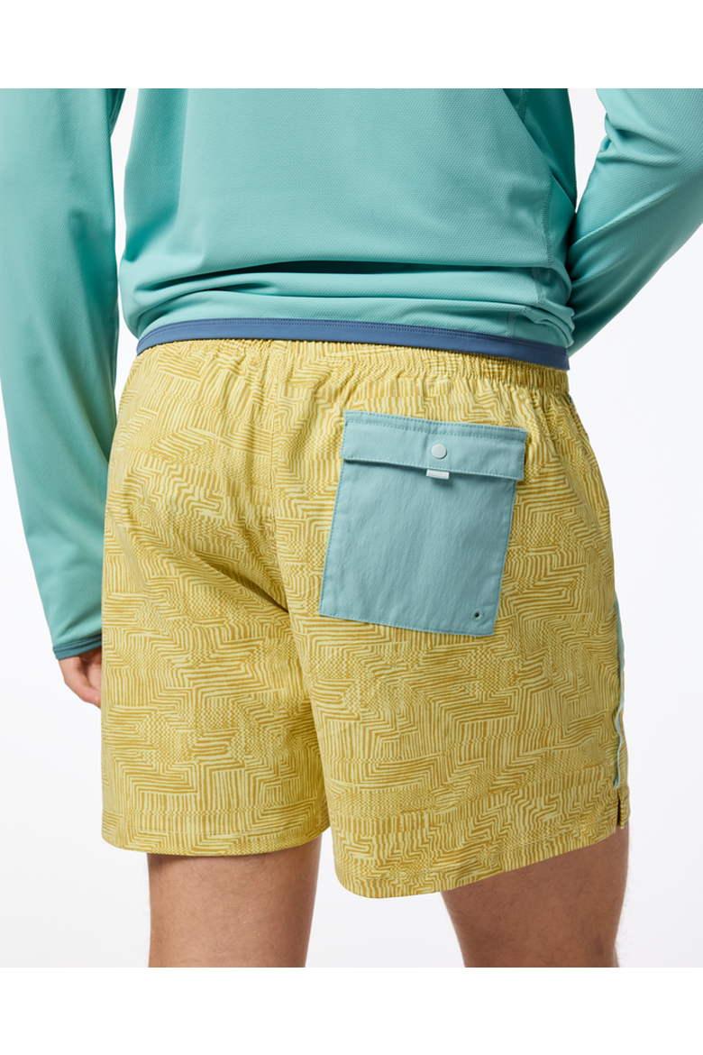 Brinco 5" Short - Print - Men's, Alternate, color, Zen Garden Honeydew