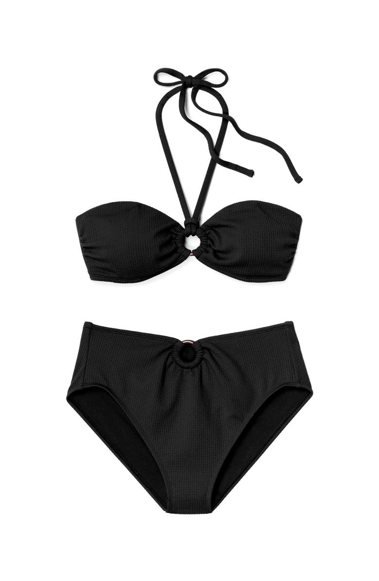 Adore Me Sydney Swimwear Bra, Alternate, color, Black