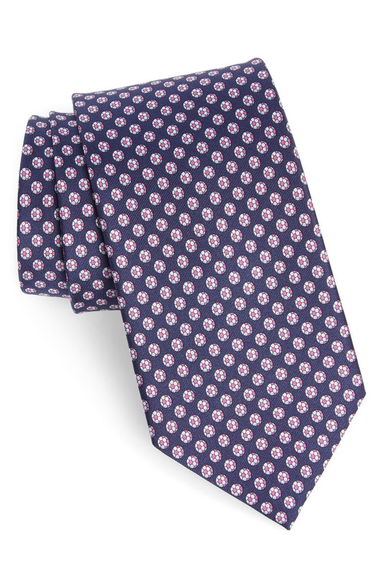 FERRAGAMO Salvatore Ferragamo Soccer Print Silk Tie, Main, color,