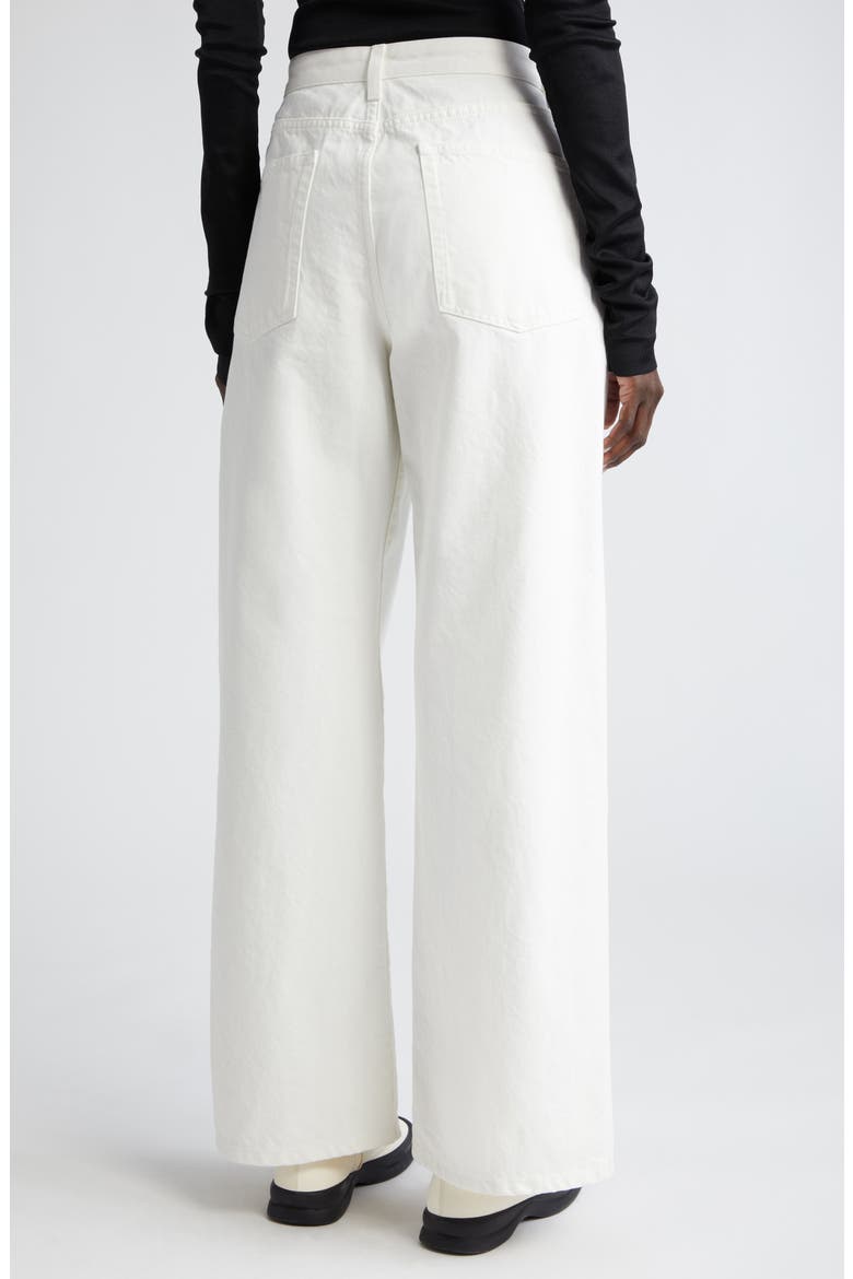 Eglitta Wide Leg Jeans, Alternate, color, WHITE