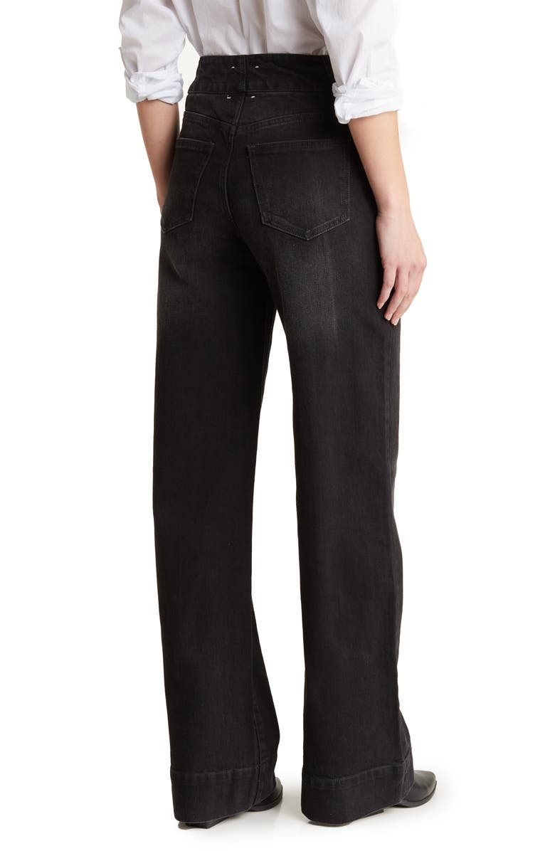 Habitual Perry High Waist Wide Leg Jeans, Alternate, color, 