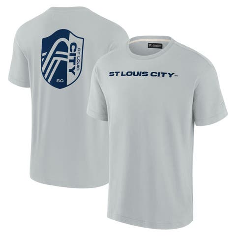 Unisex Fanatics Signature Gray St. Louis City SC Elements Super Soft Short Sleeve T-Shirt