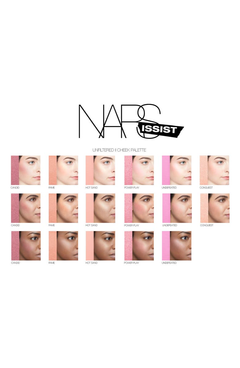 NARS issist Unfiltered Cheek Palette II, Alternate, color, 