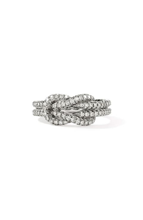 Love Knot Ring, Diamonds