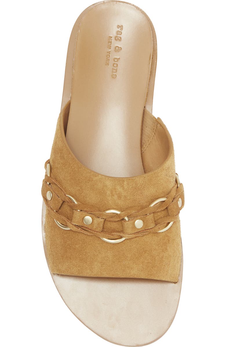 rag & bone Beau Chain Slide Sandal, Alternate, color,