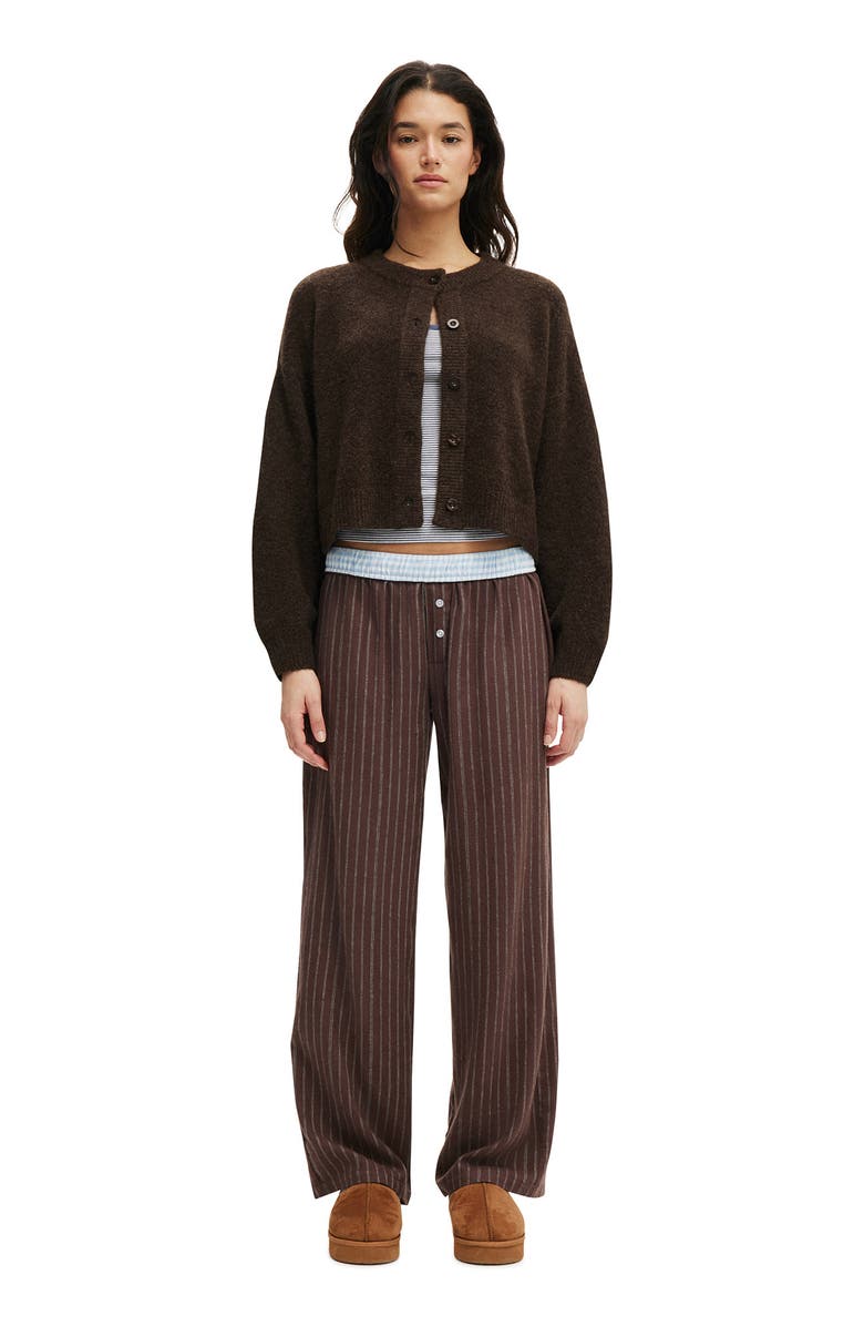 COTTON ON BODY Women
s Flannel Wide Leg Pant, Alternate, color, 