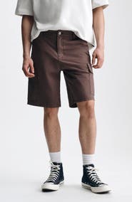 Brooklyn Industries Graham Straight Leg Stretch Cotton Cargo Shorts