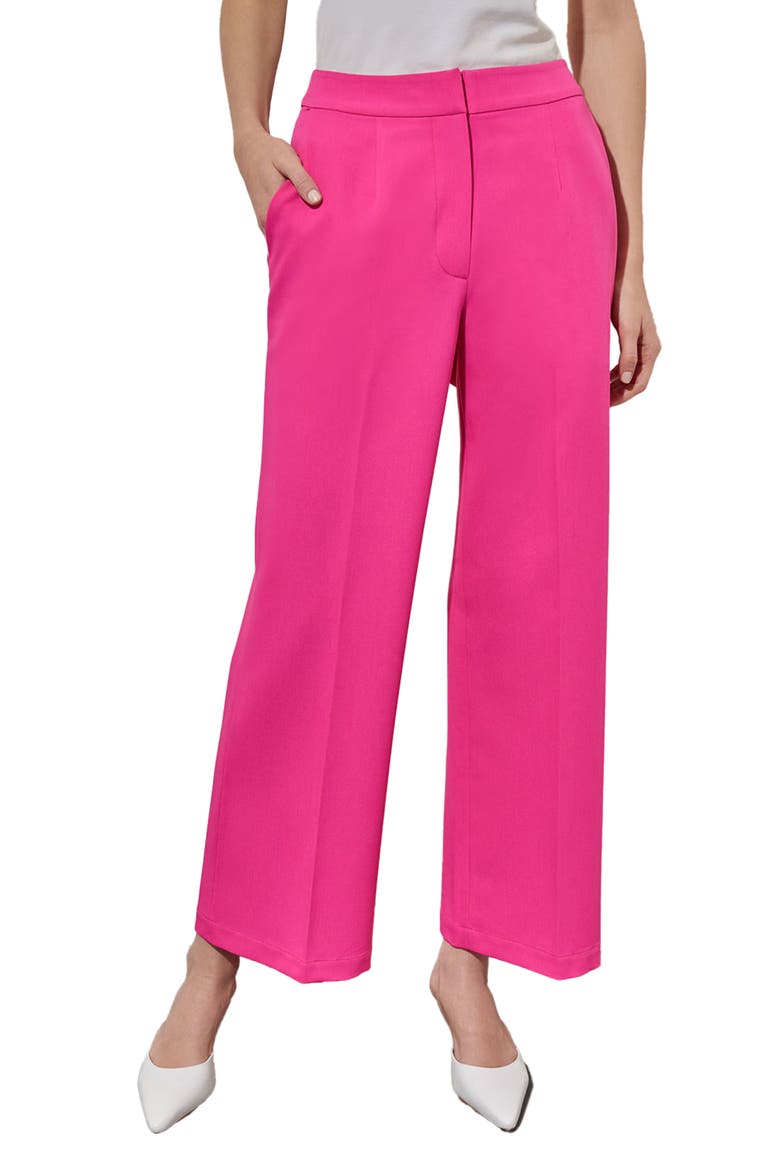 Wide Leg Pants, Main, color, CARMINE ROSE