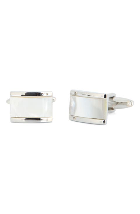 Mother-of-Pearl Cuff Links