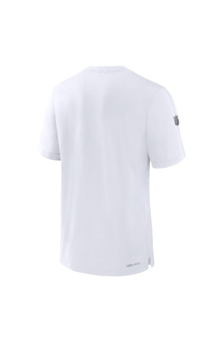 Nike Men's Nike White Las Vegas Raiders Sideline Player Performance T-Shirt, Alternate, color, White