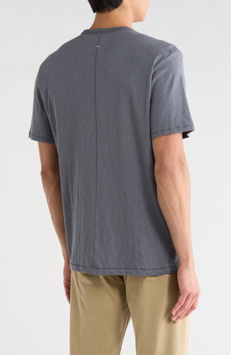 rag & bone Classic Cotton Slub Jersey T-Shirt, Alternate, color, Future Grey