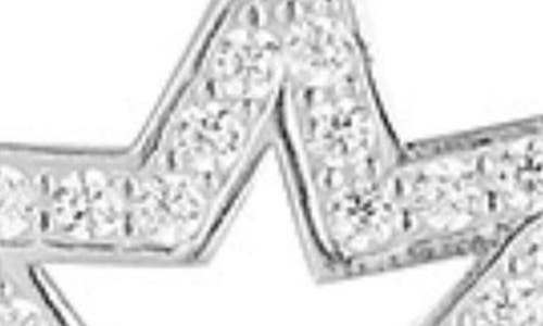 Sphera Milano Cubic Zirconia Star Pendant Necklace In Metallic