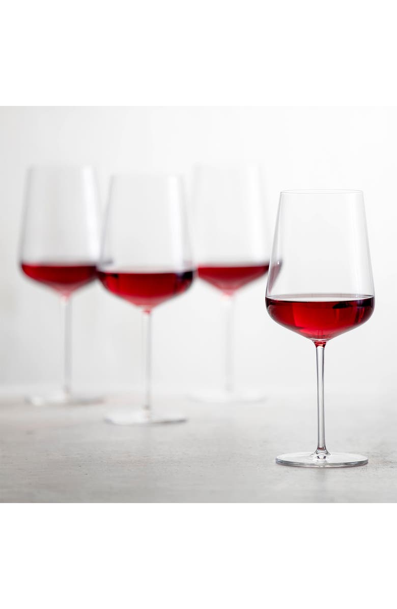 Zwiesel Glass Schott Zwiesel Vervino Set of 6 Bordeaux Wine Glasses, Alternate, color, Clear