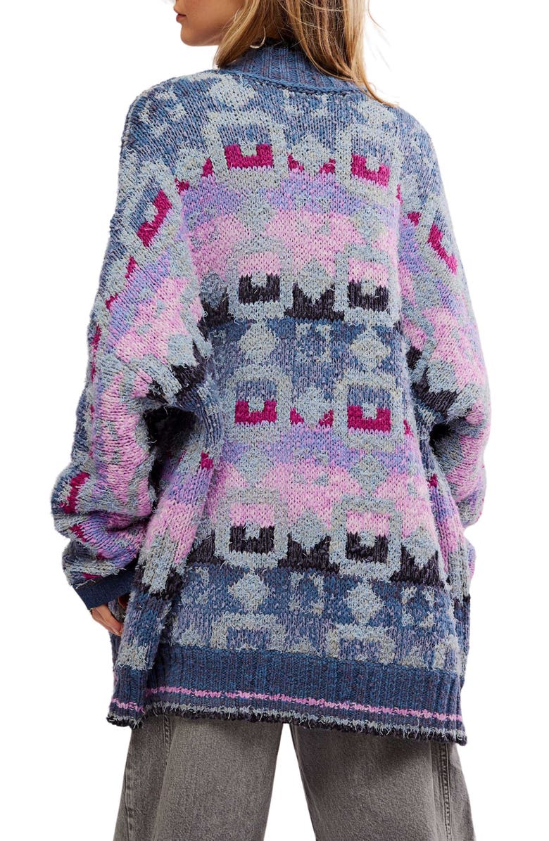 Free People Bluebell Oversize Cardigan, Alternate, color,