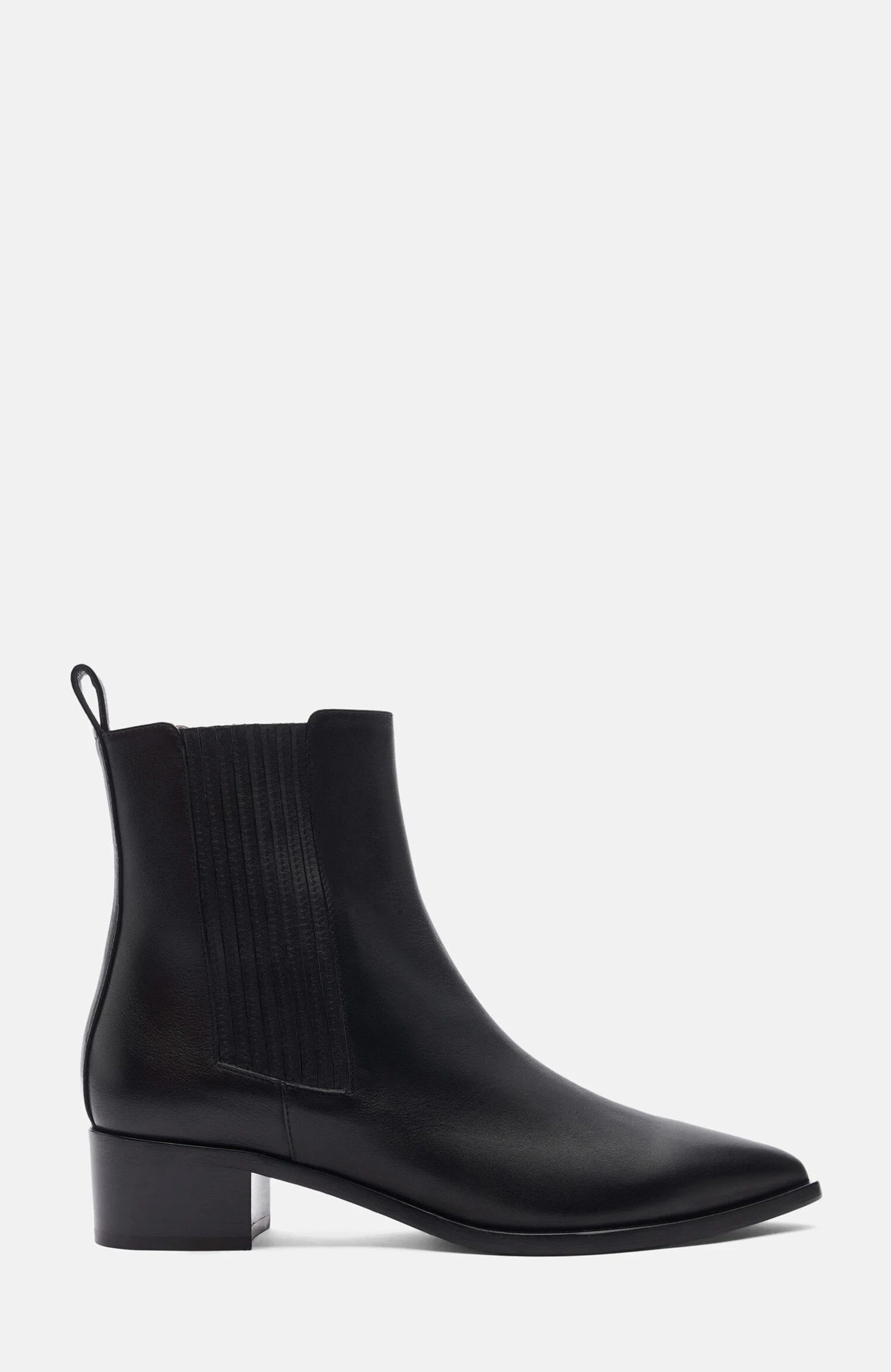 Olivia Chelsea Boots, Alternate, color, Black - Calf