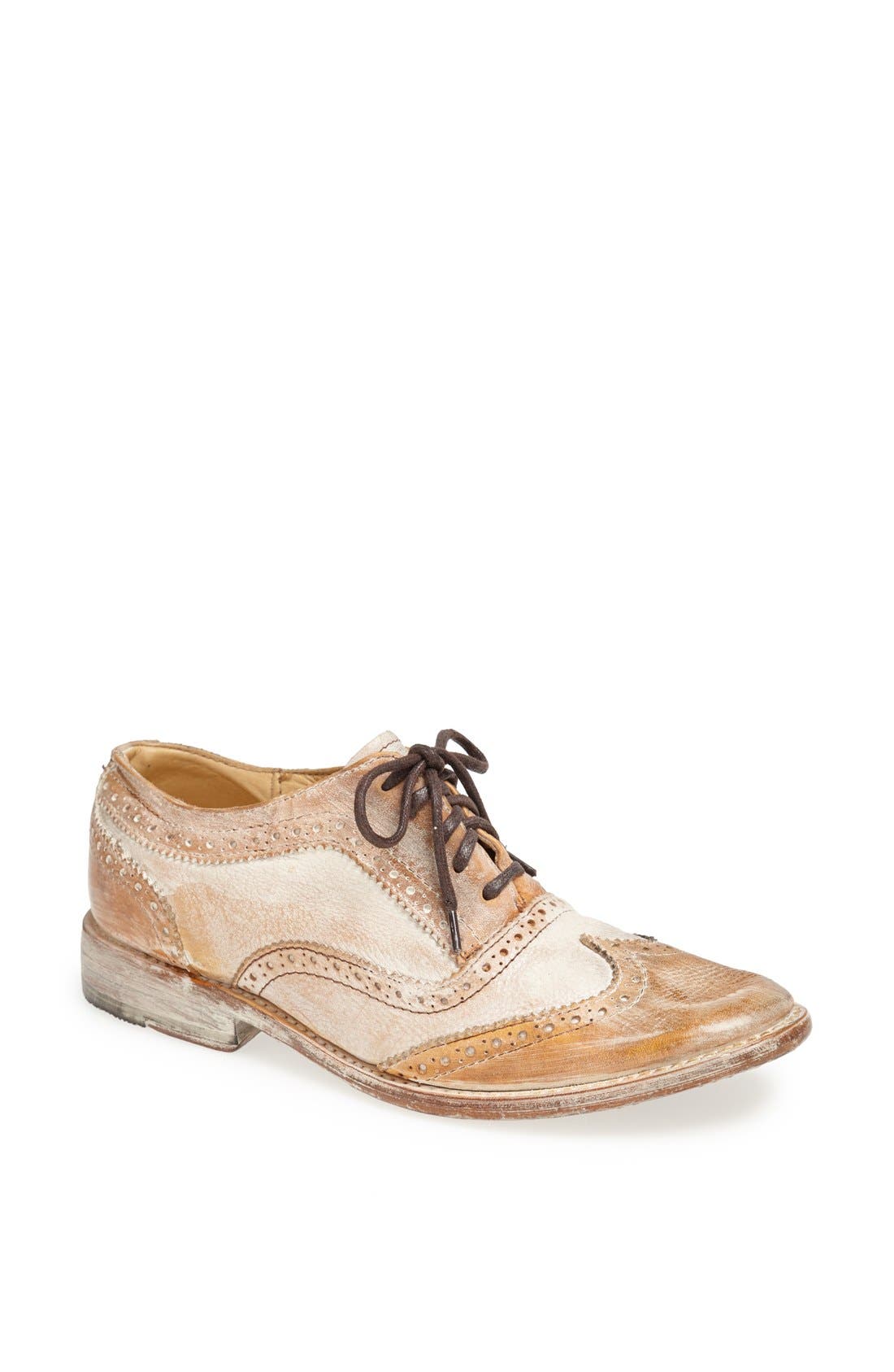 'Lita' Weathered Oxford, Main, color, TAN RUSTIC/ NECTAR LUX