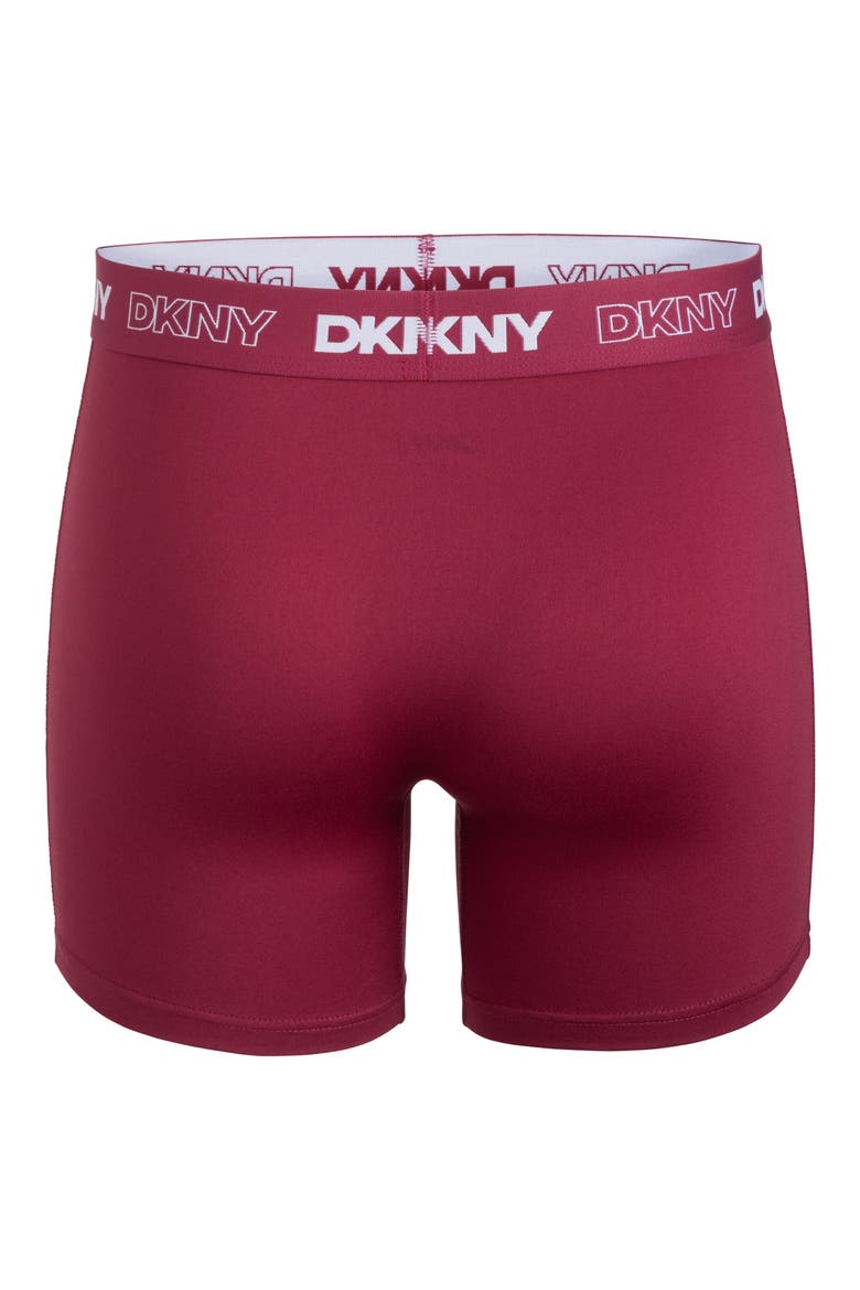 Ultra-Soft Pack of 4 Boxer Briefs, Alternate, color, BLACK/ GREY/ JET/ BEAUJOLAIS