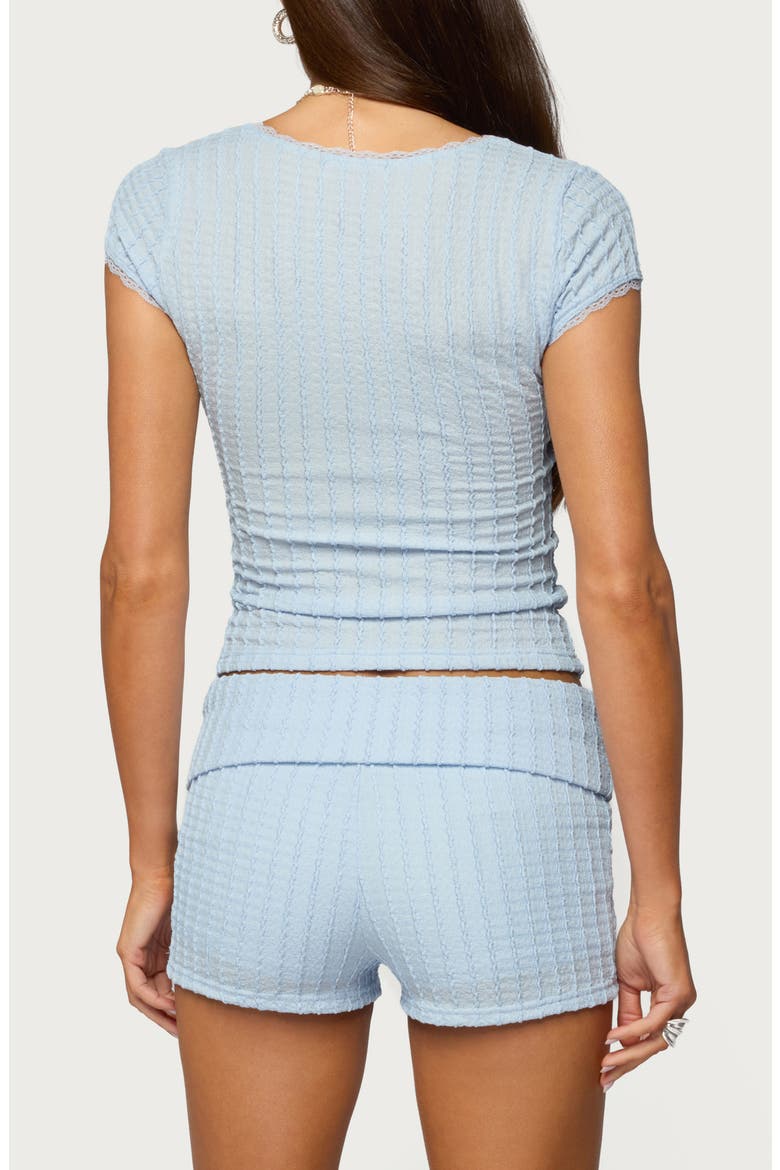 Iyara Knit Crop Top, Alternate, color, LIGHT-BLUE