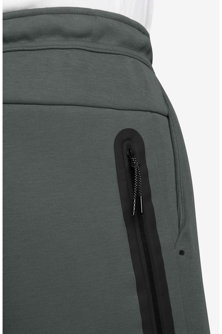 Tech Fleece Open Hem Sweatpants, Alternate, color, CAMO GREEN/ BLACK