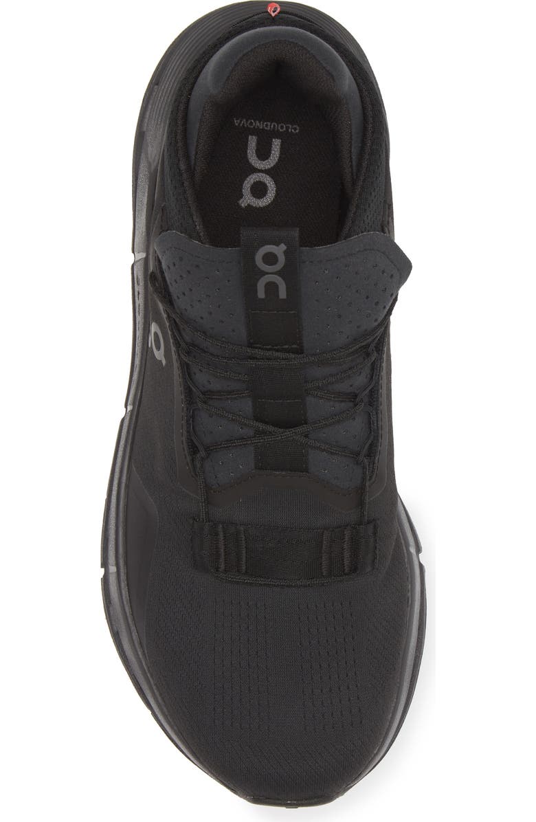 On Cloudnova 2 Sneaker, Alternate, color, All Black