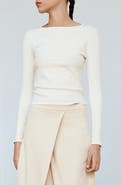 MANGO Fitted Boat Neck Sweater