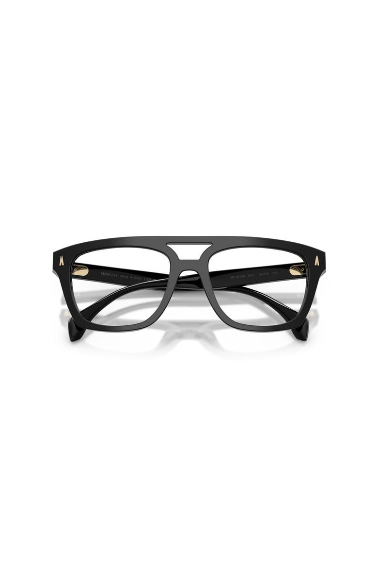 53mm Rectangle optical glasses, Alternate, color, Black