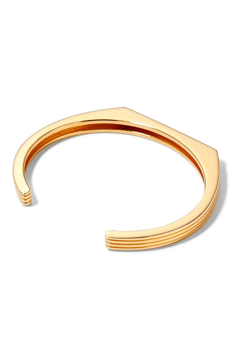 Aurelia Narrow Cuff Bracelet, Alternate, color, YELLOW GOLD