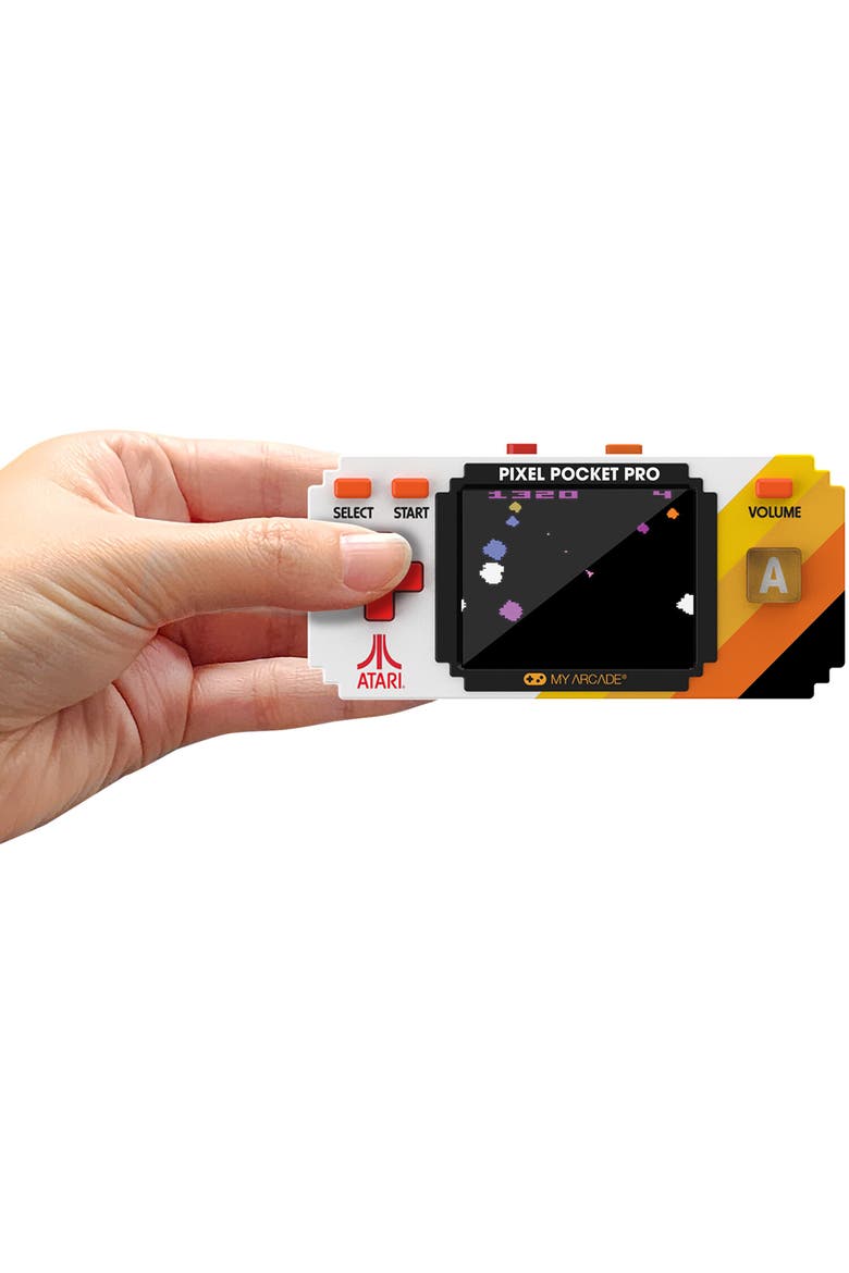 Myarcade Dgunl7134 Atari Pixel Pocket Pro Handheld, Alternate, color, Multicolor